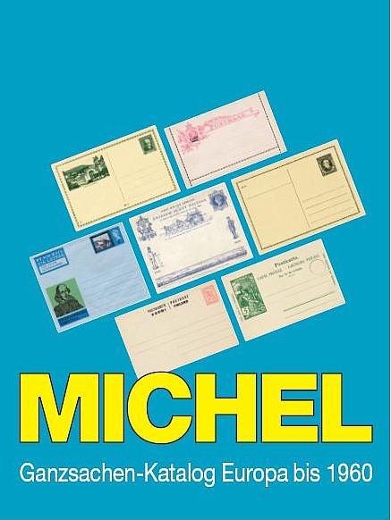 Poštovní celiny / Ganzsachen Europa bis 1960  MICHEL katalog