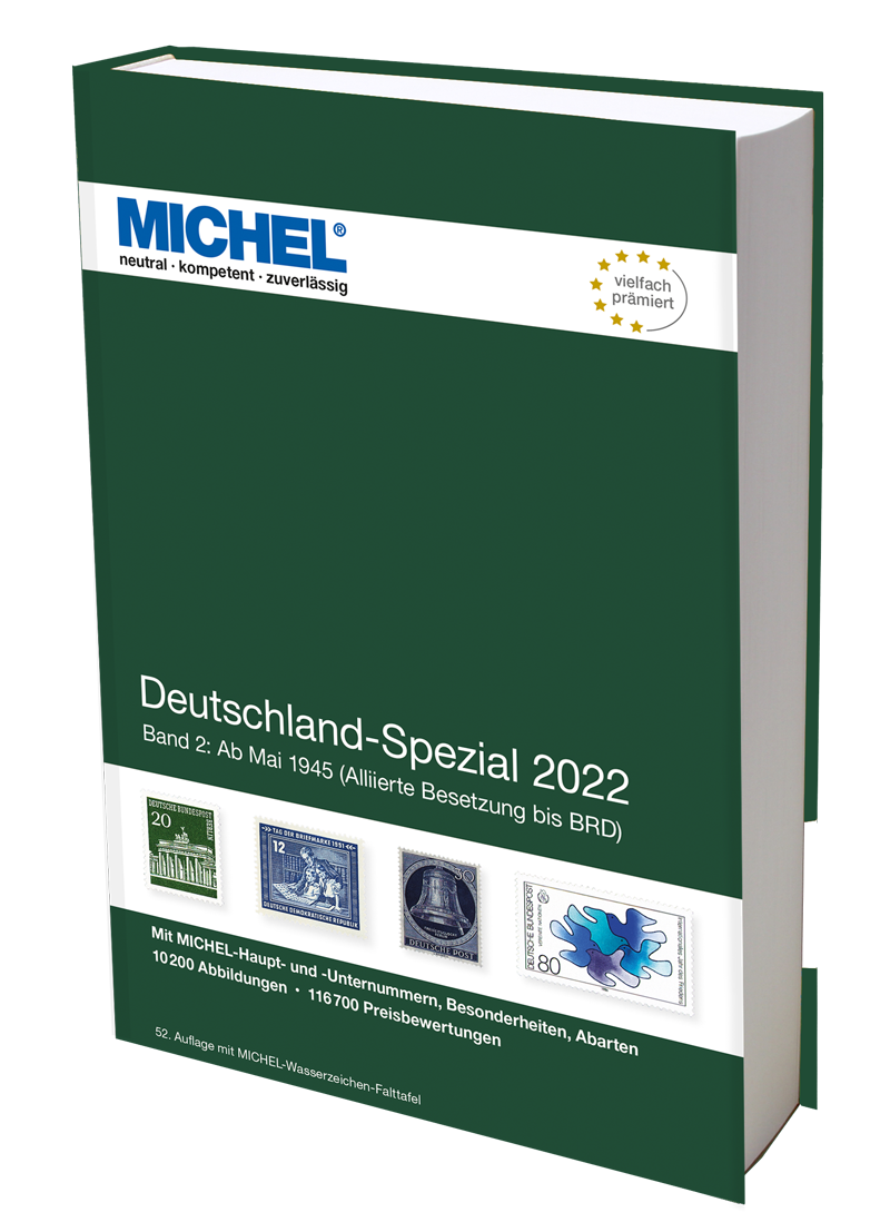 Deutschland Spezial 2022 2.díl  MICHEL katalog známek