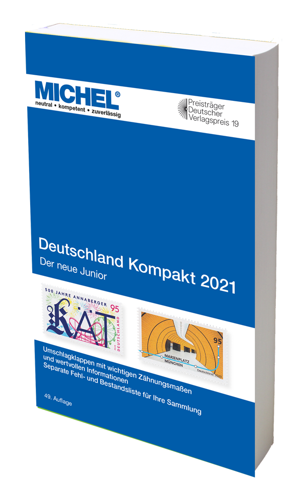 Deutschland Kompakt 2021 (nový JUNIOR) MICHEL katalog známek