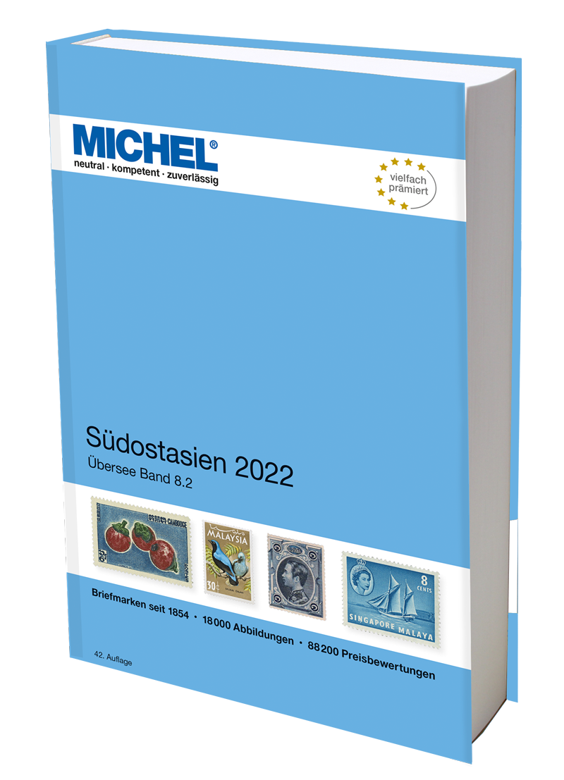 Südostasien 2022 MICHEL katalog známek