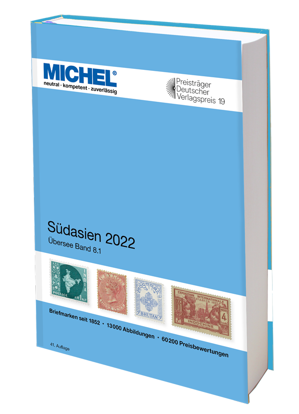 Südasien 2022 MICHEL katalog známek