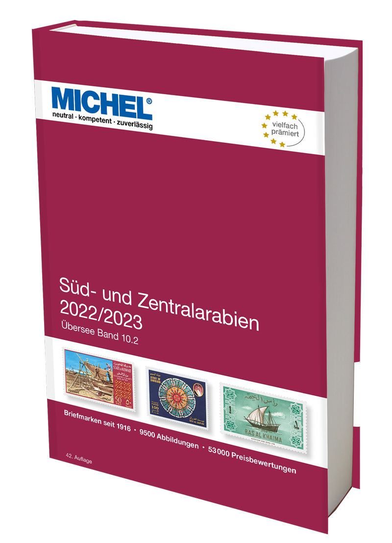 Süd und Zentralarabien 2022/2023 MICHEL katalog známek