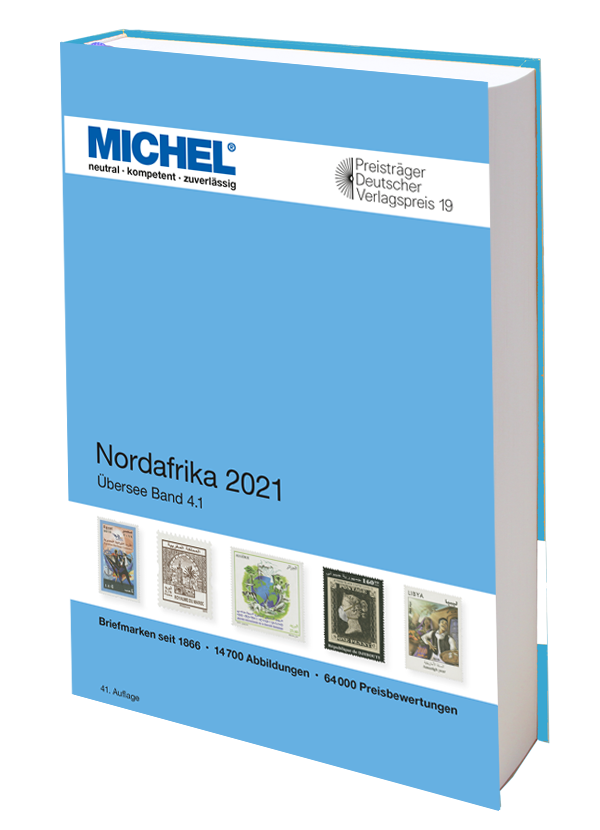 Nordafrika 2021 MICHEL katalog známek