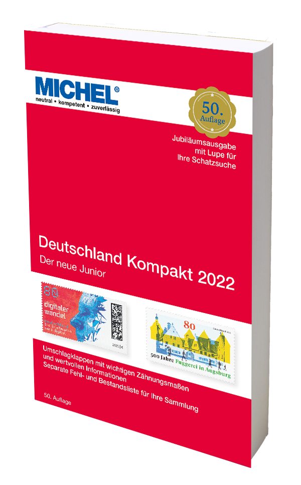 Deutschland Kompakt 2022 (nový JUNIOR) MICHEL katalog známek
