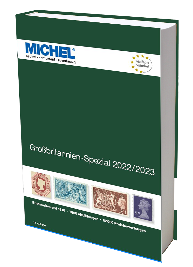 Grossbritannien / Velká Británie Spezial 2022/2023  MICHEL katalog známek