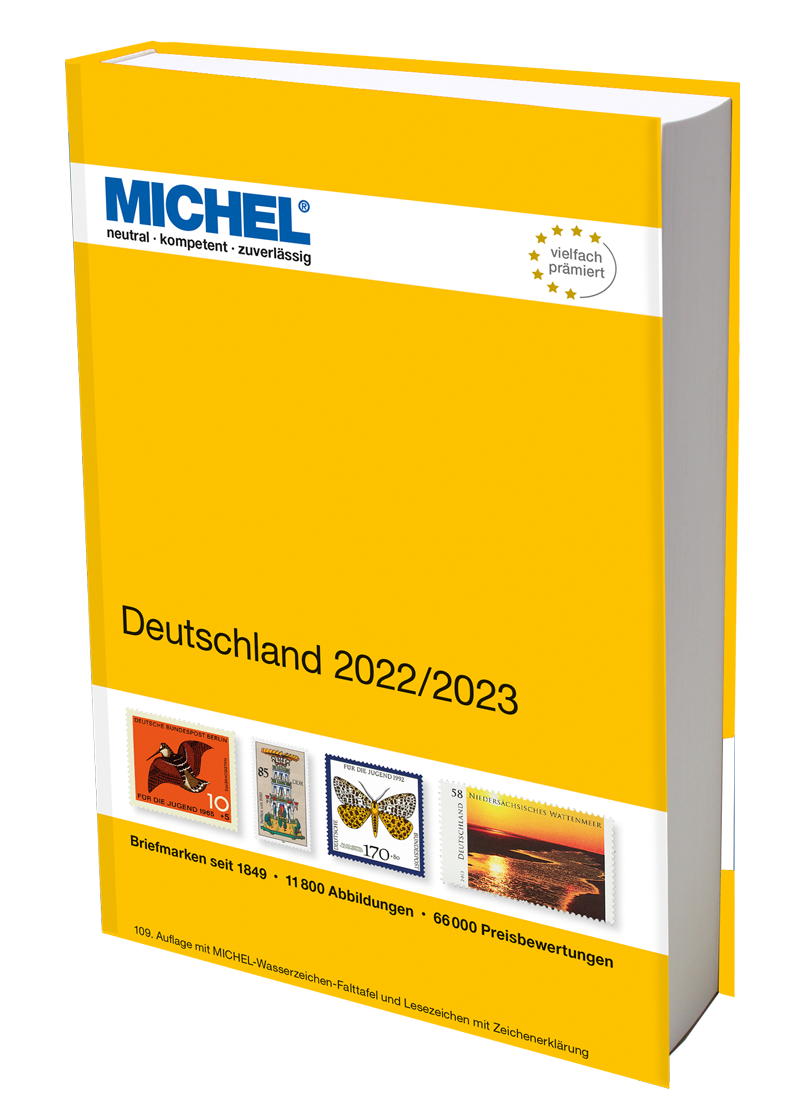 Deutschland 2022/2023 MICHEL katalog známek