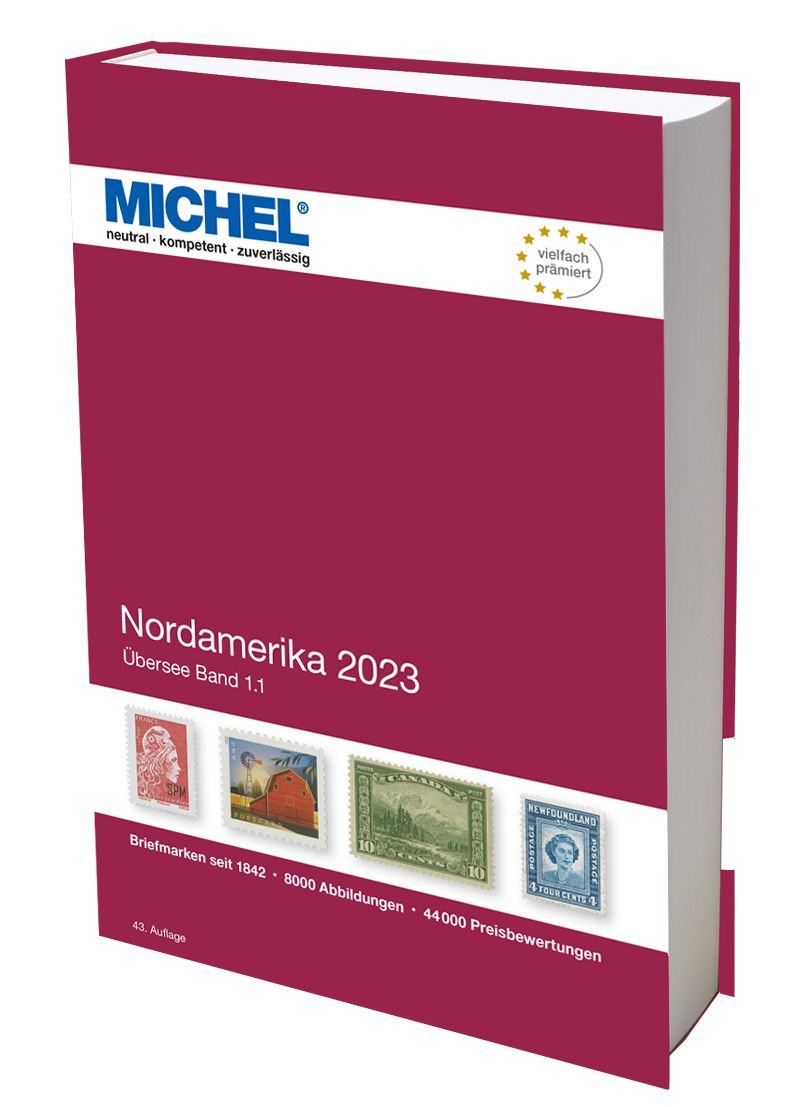 Nordamerika 2023 MICHEL katalog známek