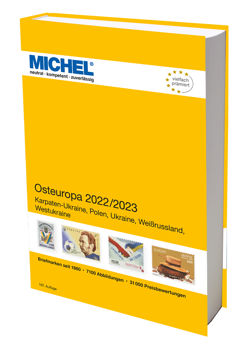Osteuropa 2022/2023 MICHEL katalog známek