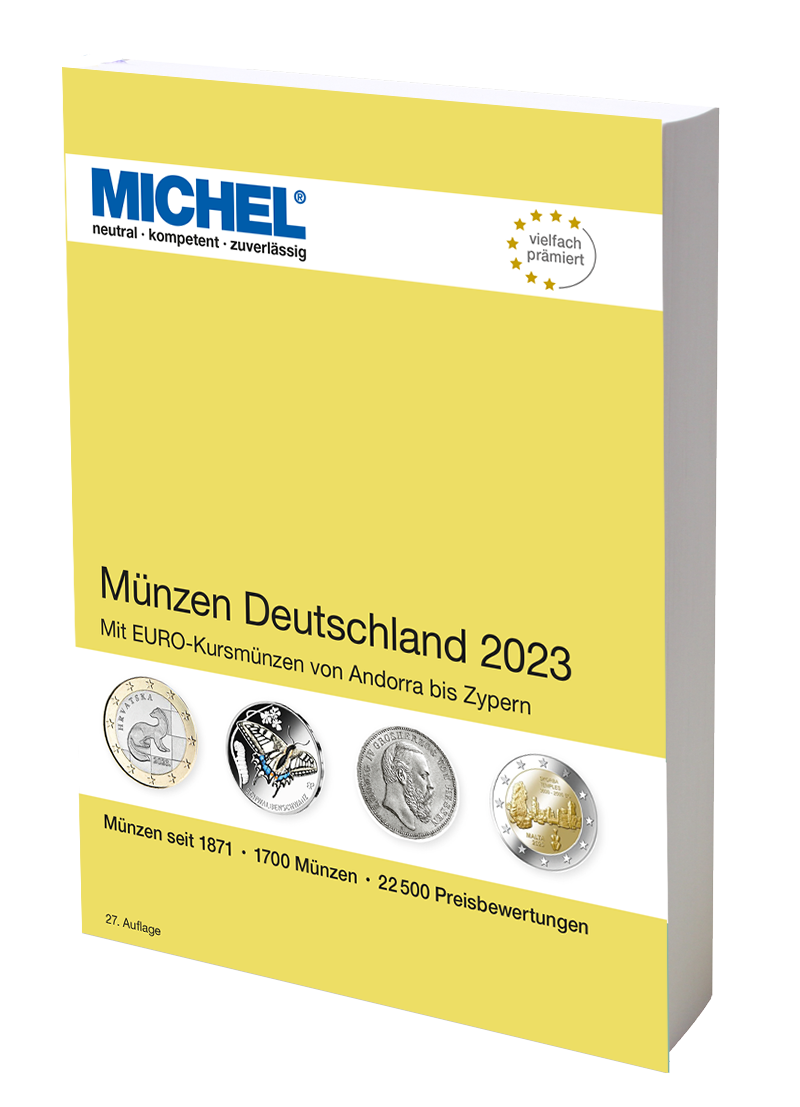 Münzen Deutschland 2023 MICHEL katalog mincí
