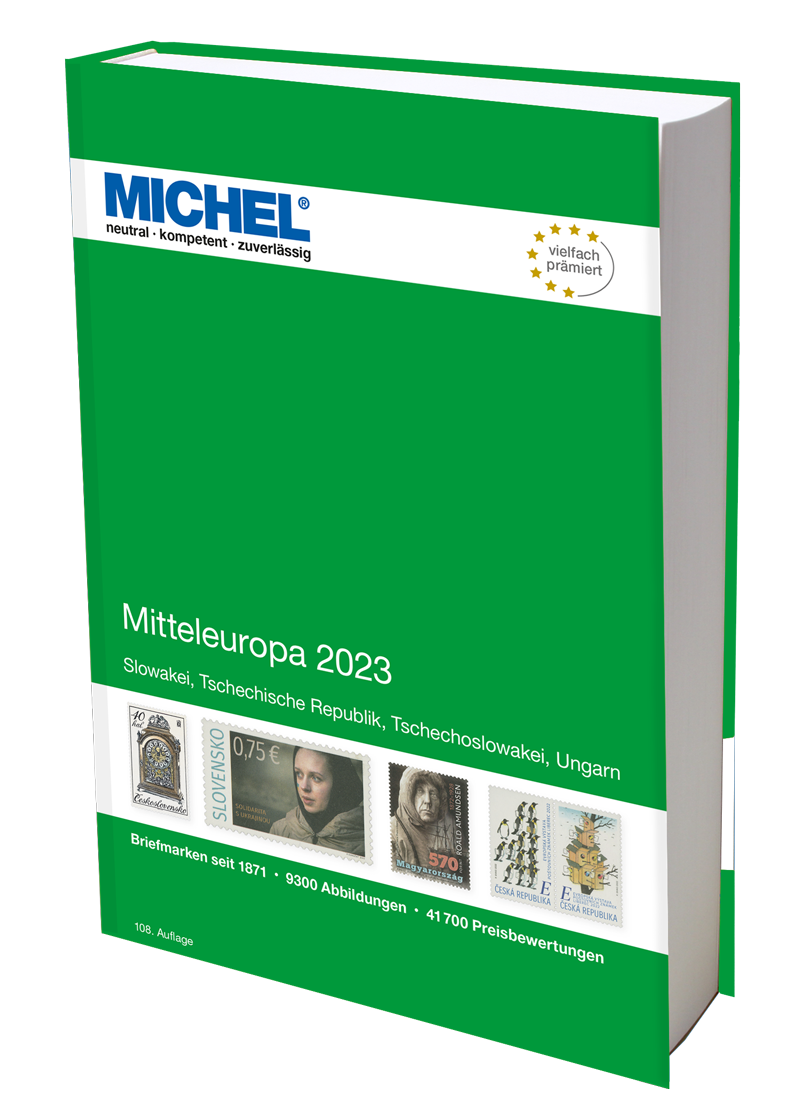 Mitteleuropa 2023 MICHEL katalog známek