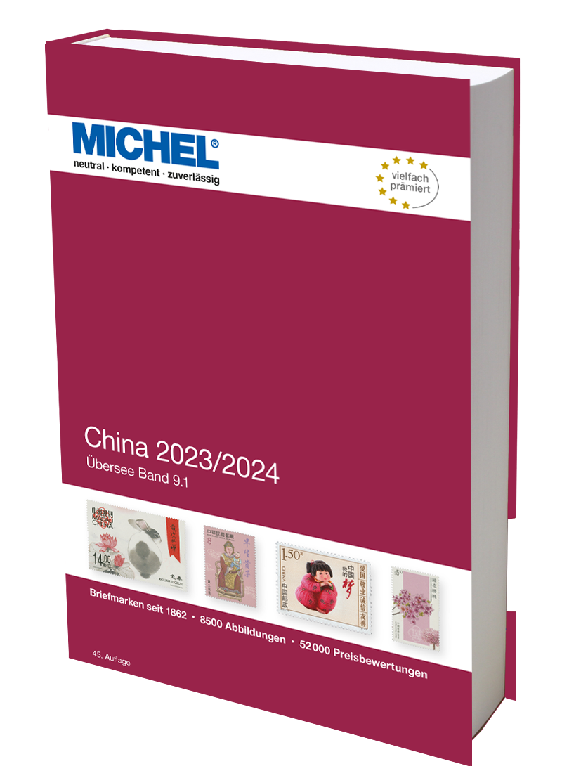 China 2023/2024 MICHEL katalog známek