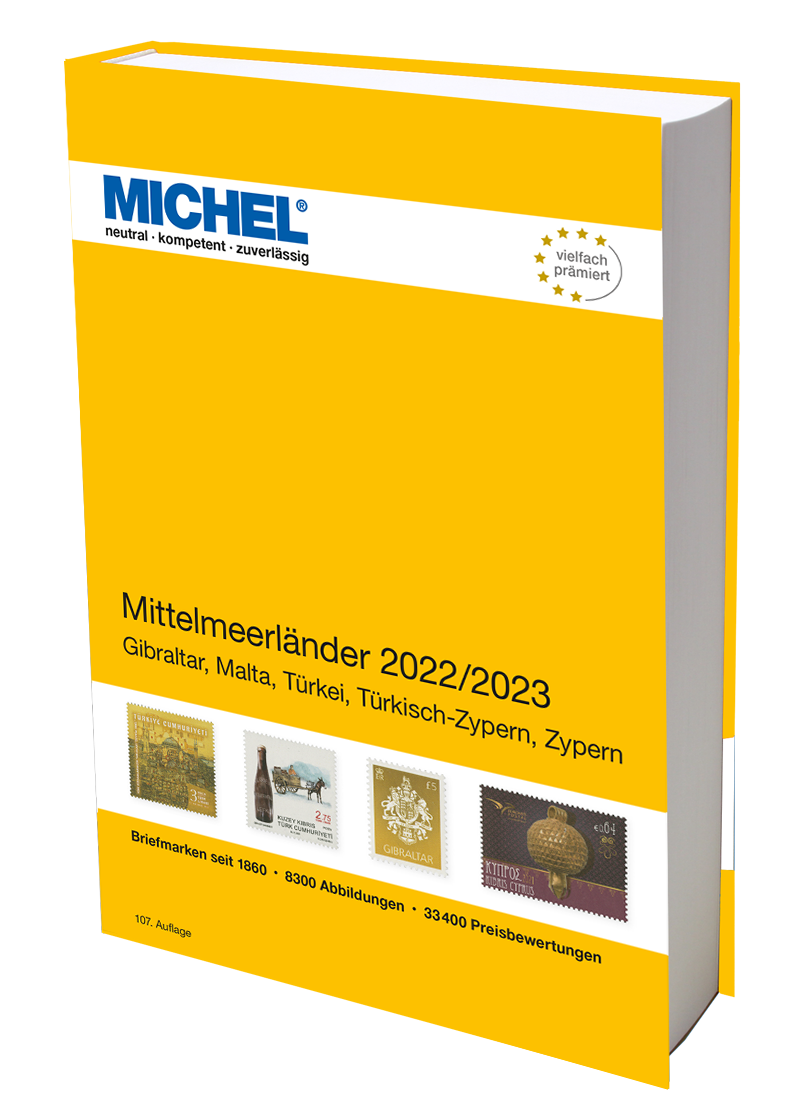 Středomoří 2022/2023  MICHEL katalog známek