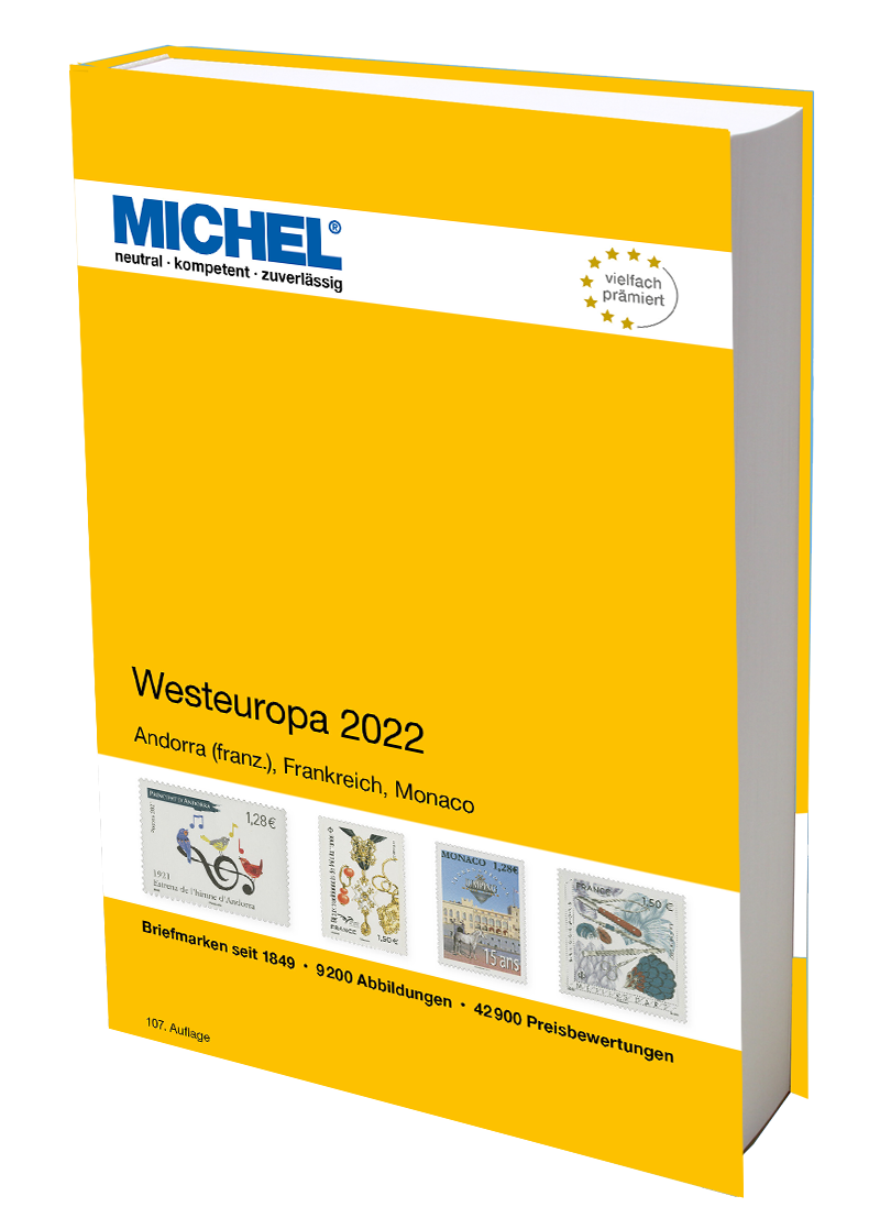 Westeuropa 2022 MICHEL katalog známek