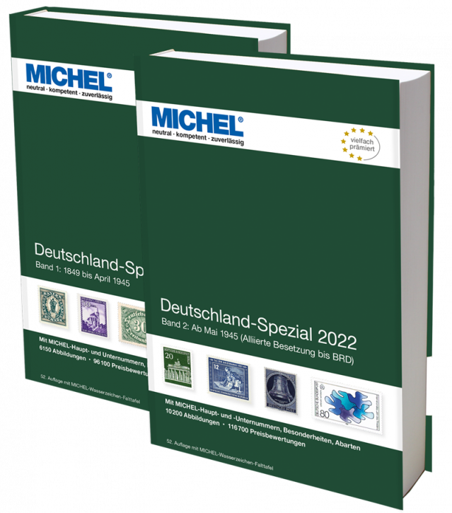 Deutschland Spezial Set 2022 MICHEL katalogy známek