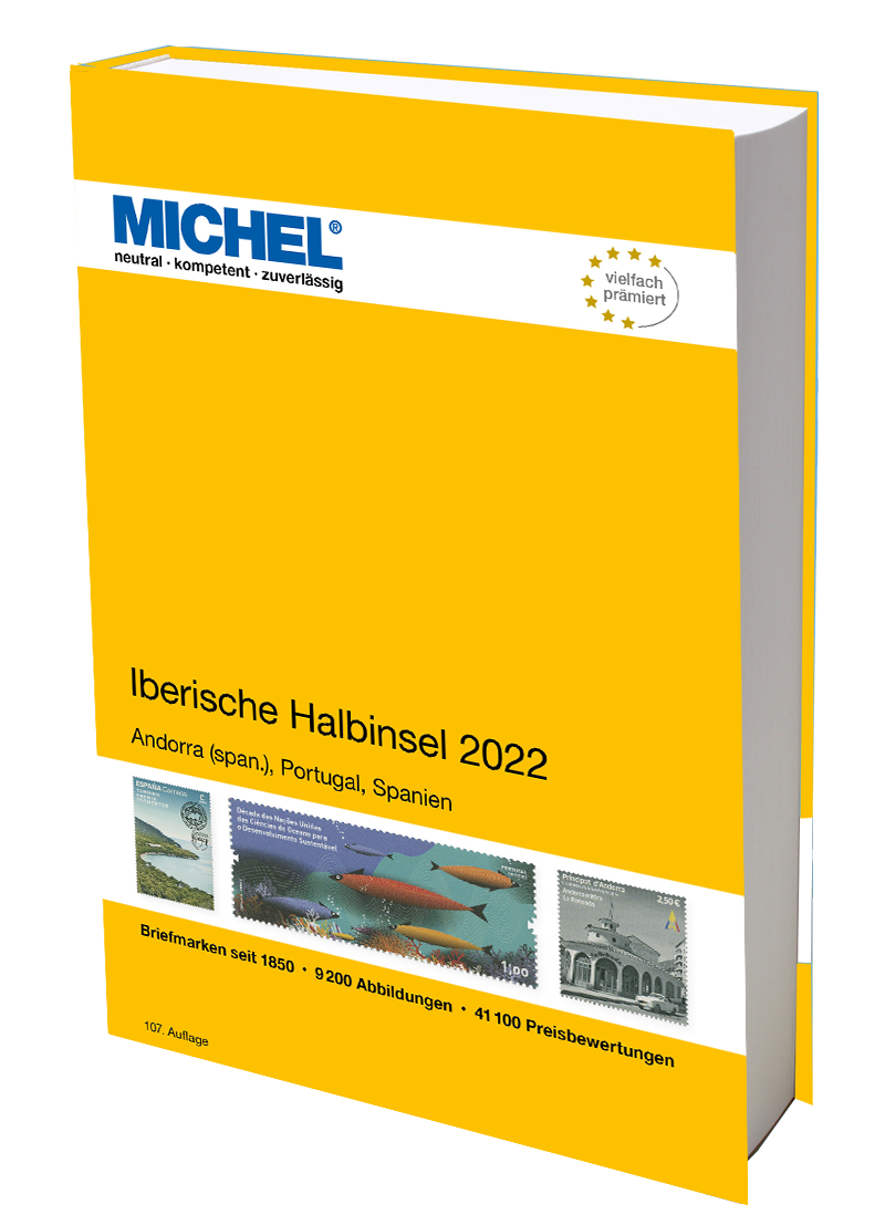 Pyrenejský poloostrov / Iberische Halbinsel 2022 MICHEL katalog známek