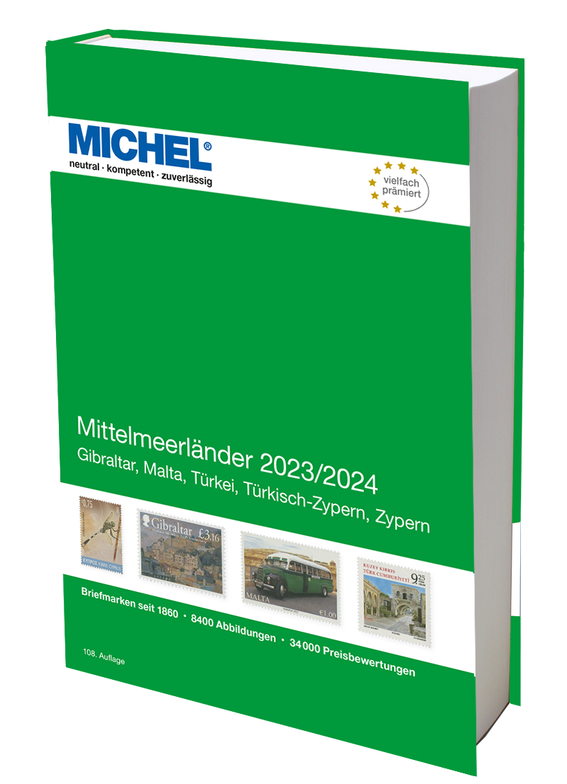 Středomoří 2023/2024  MICHEL katalog známek
