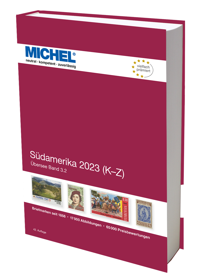 Jižní Amerika / Südamerika 2023 ( 2.díl  K-Z )  MICHEL katalog známek