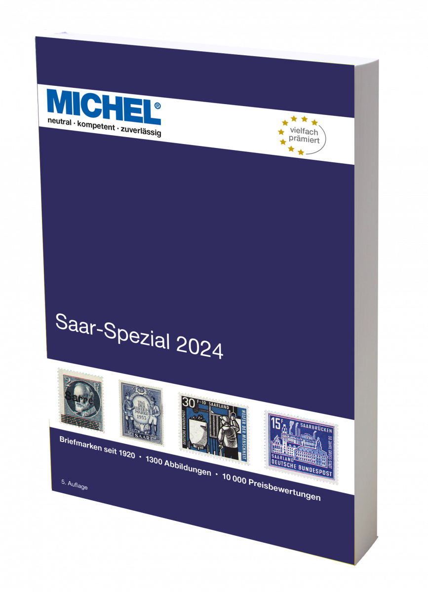 Saar Spezial 2024 MICHEL katalog známek