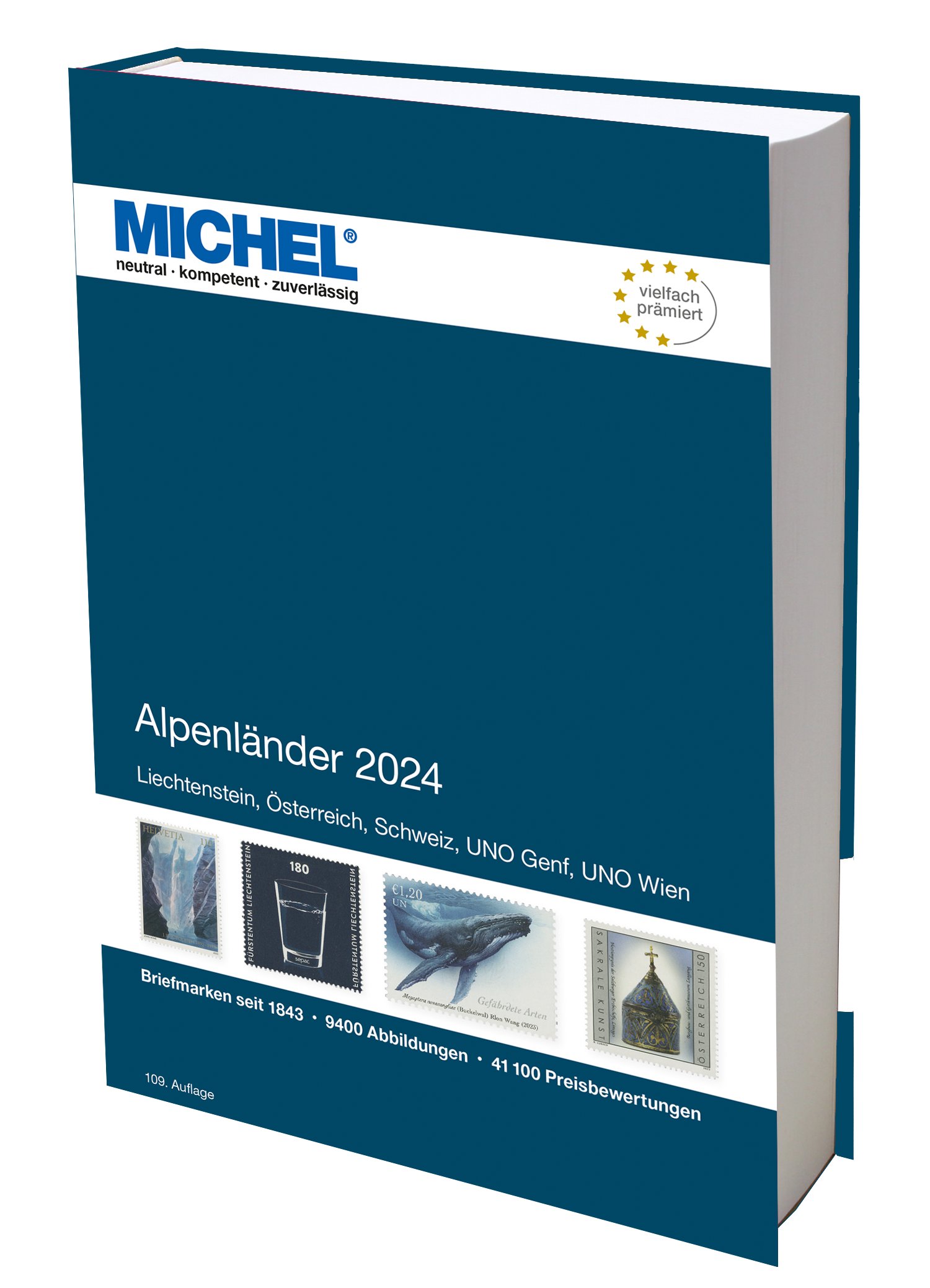 Alpenländer 2024  MICHEL katalog známek