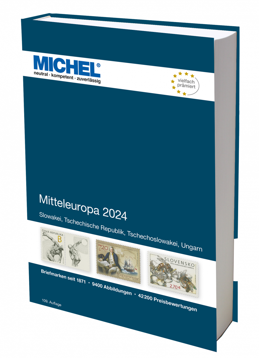 Mitteleuropa 2024 MICHEL katalog známek