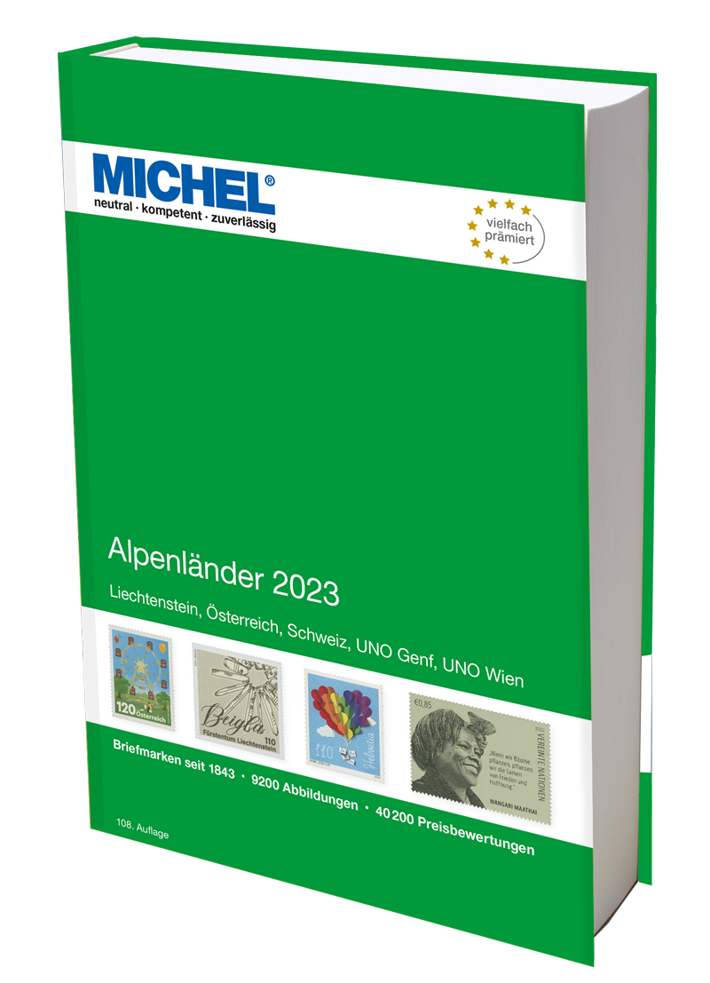 Alpenländer 2023  MICHEL katalog známek