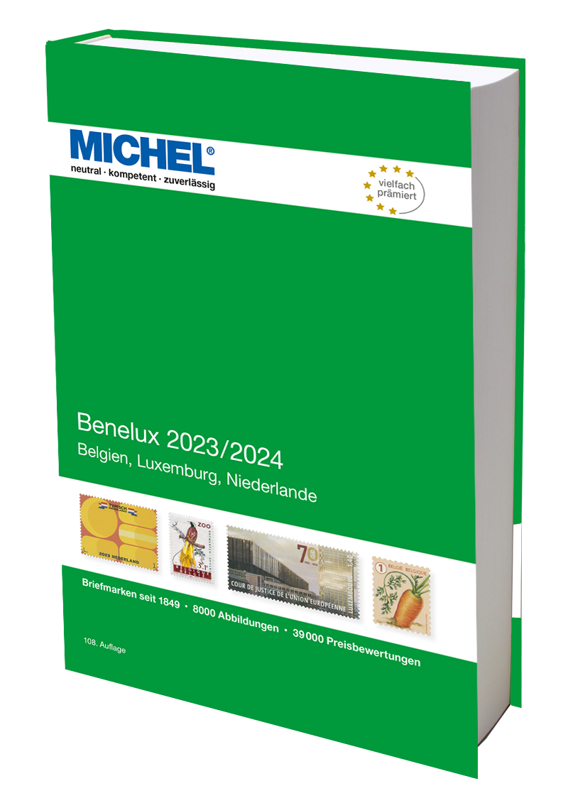 Benelux 2023/2024  MICHEL katalog známek