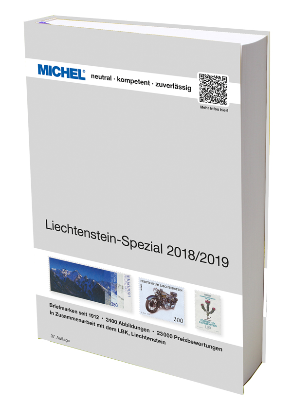 Liechtenstein Spezial 2018/2019 MICHEL katalog známek