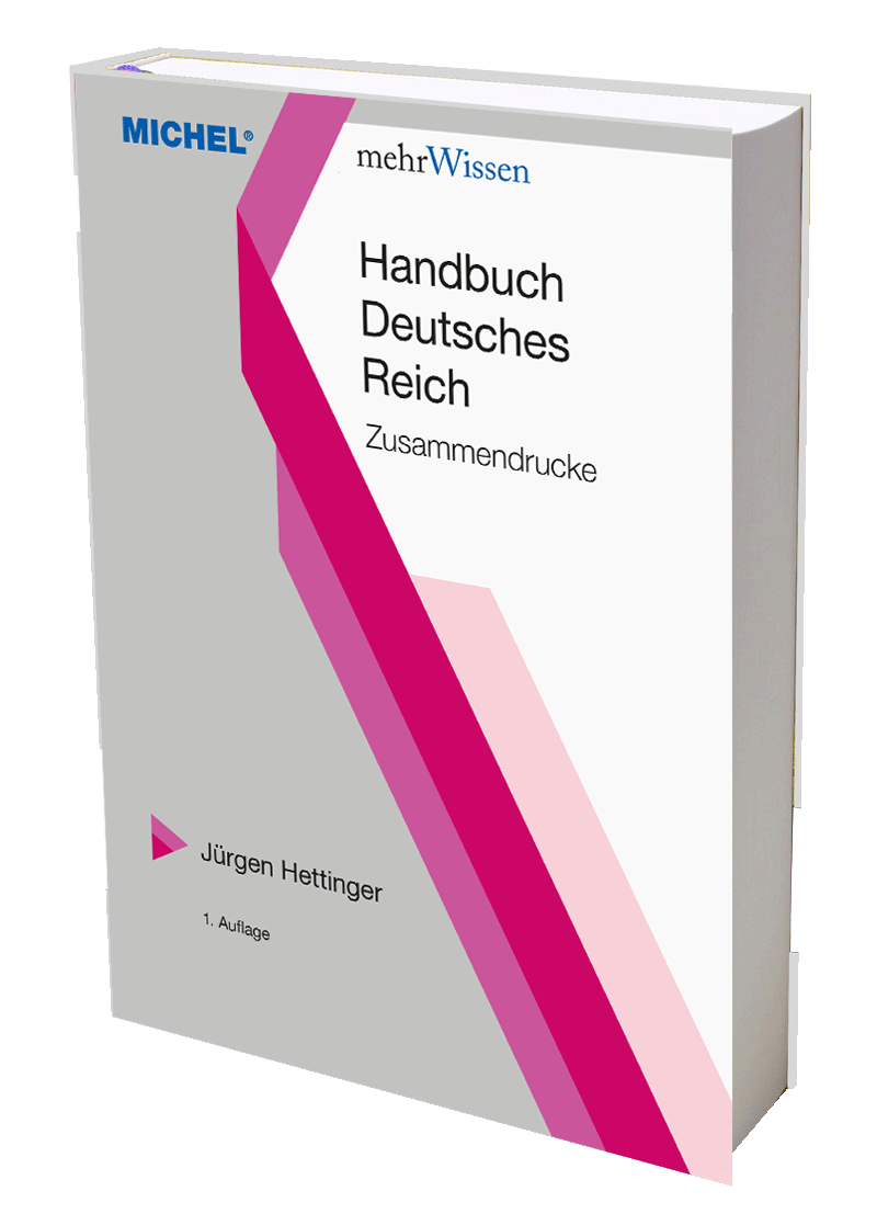 Handbuch Zusammendrucke Deutsches Reich MICHEL katalog známek