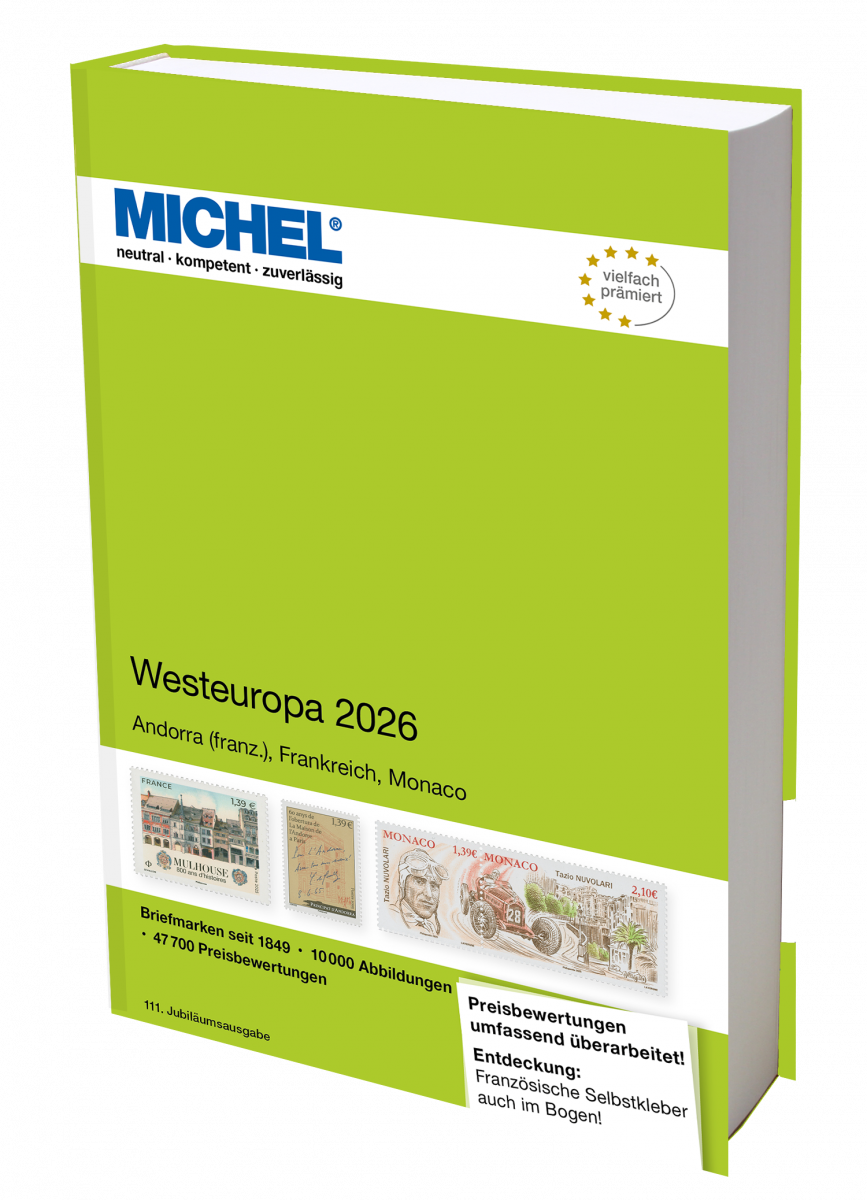 Westeuropa 2026 MICHEL katalog známek