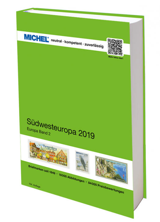 Südwesteuropa 2019 MICHEL katalog známek
