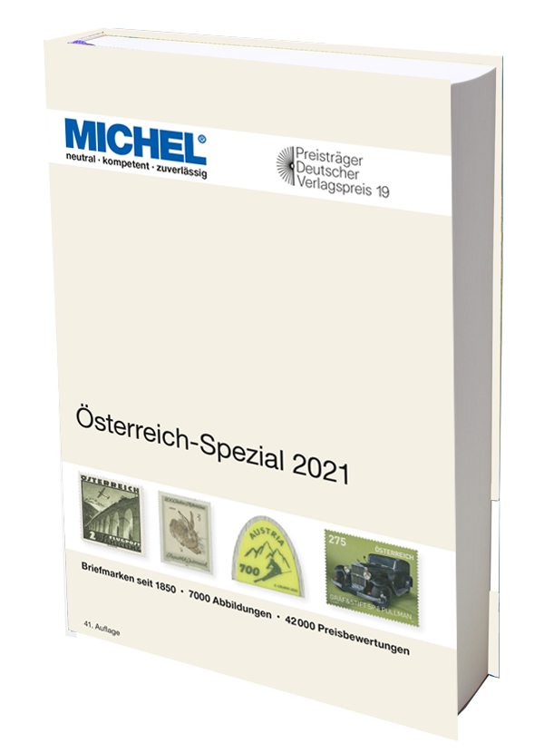 Rakousko / Österreich-Spezial 2021 inkl. Ganzsachen MICHEL katalog známek 